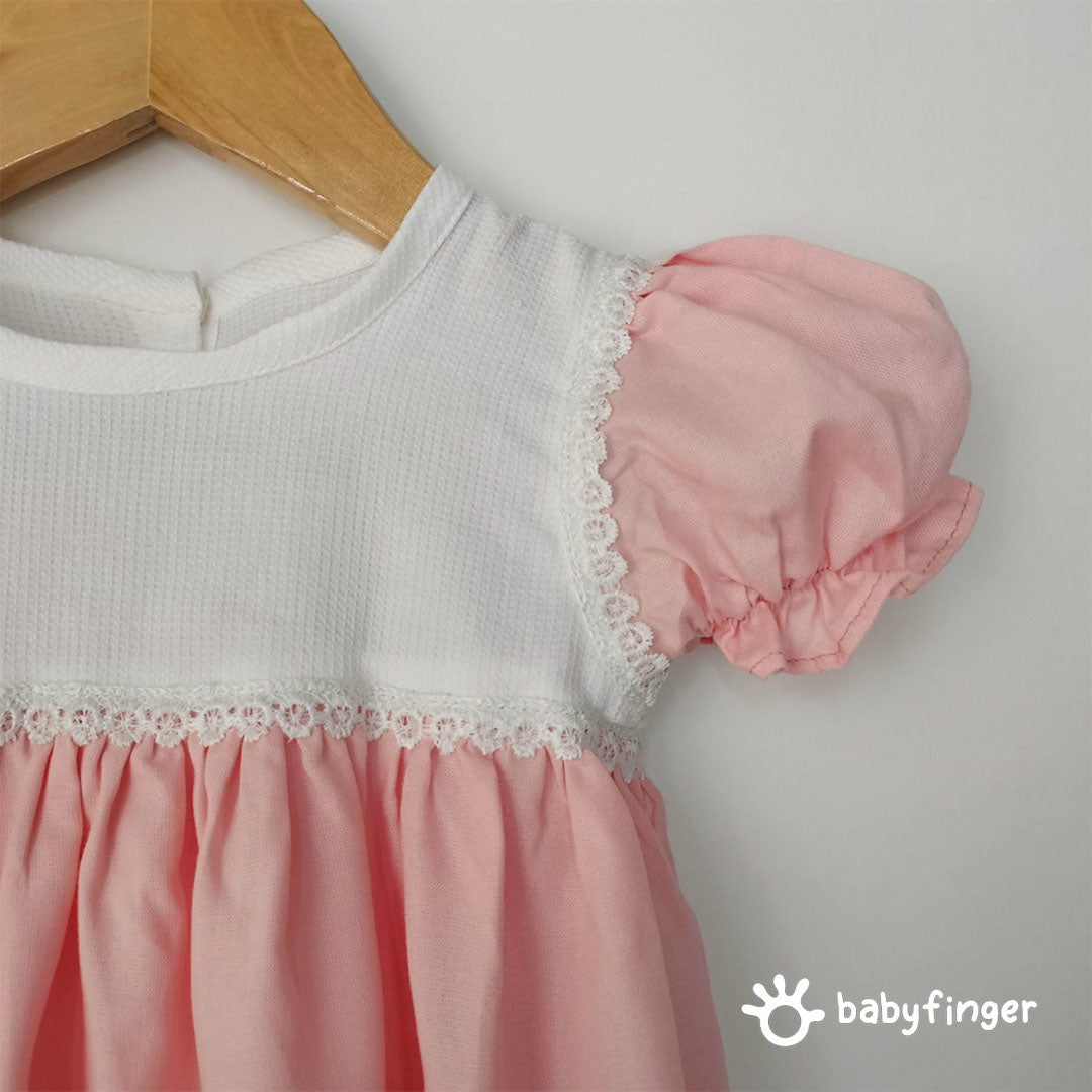 Soft Pink & White Lace Collection