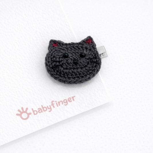 Crochet Cat Hair Clip