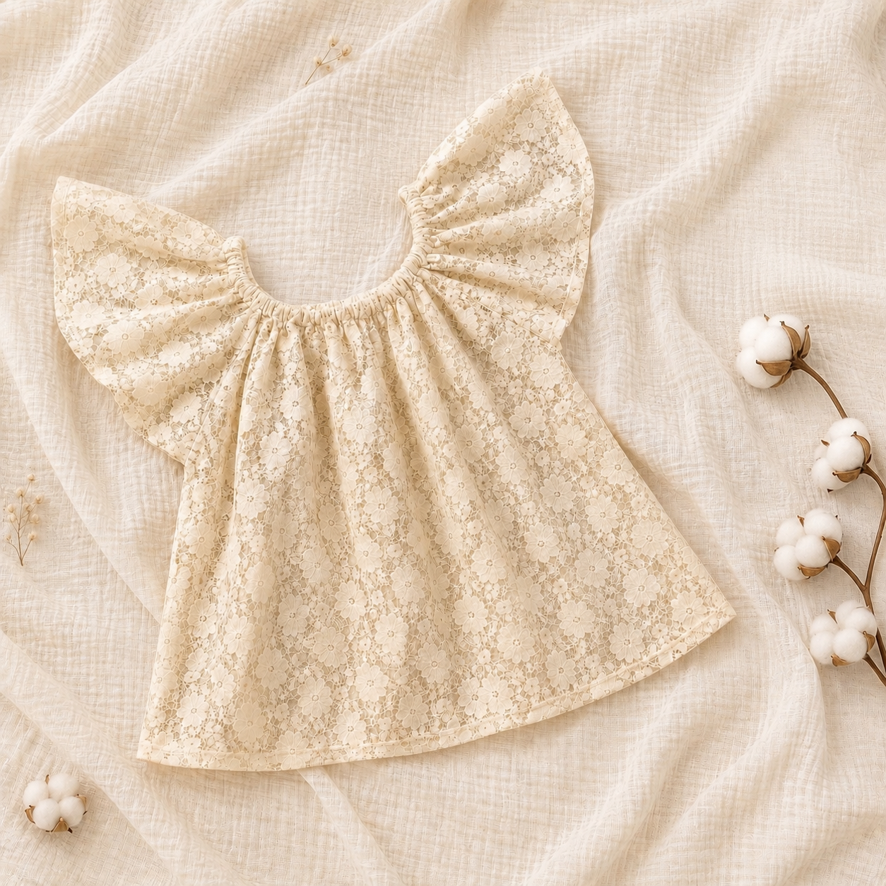 Floral Lace Baby Dress