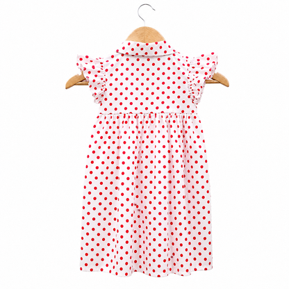Red Polka Dot Baby Dress
