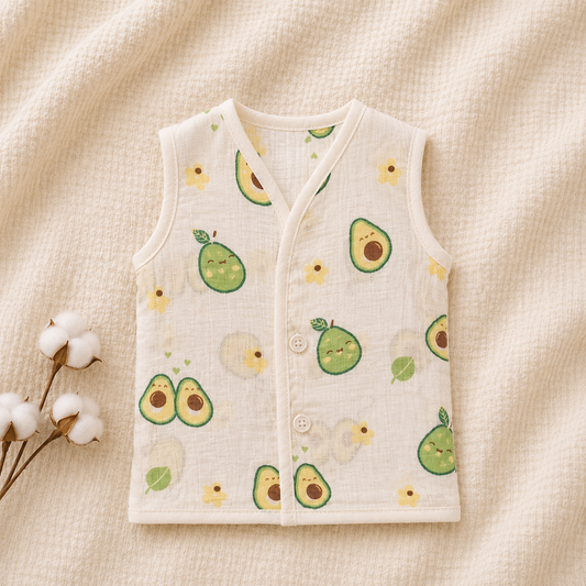 Premium Muslin Jabla for Newborn Babies